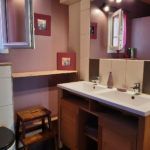 Grand Gîte La Bastide - Salle d'eau au rez-de-chaussée