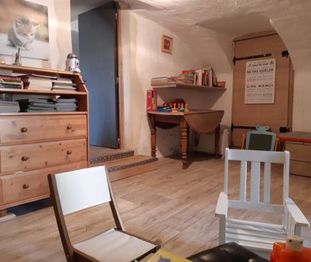 Grand Gîte Le Mas - La salle de lecture