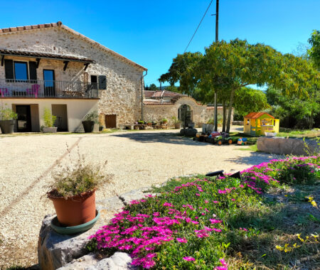 Grand Gîte Le Mas - Cour intérieure