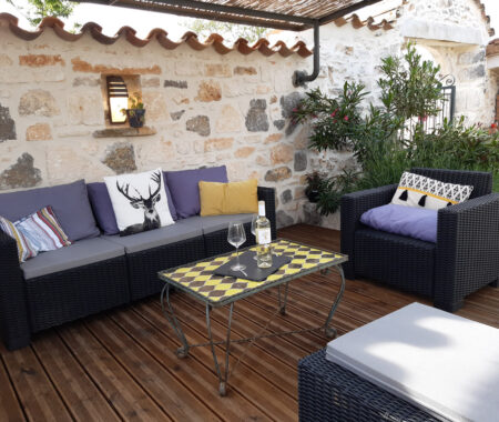 Grand Gîte Le Mas - Coin lounge