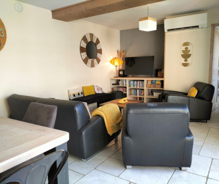 Grand Gîte Le Mas - Le salon