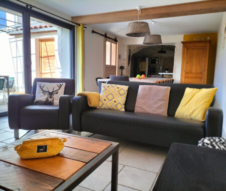 Grand Gîte Le Mas - Le salon